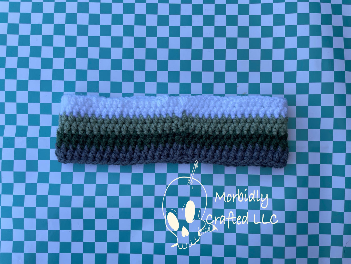Sage green headband