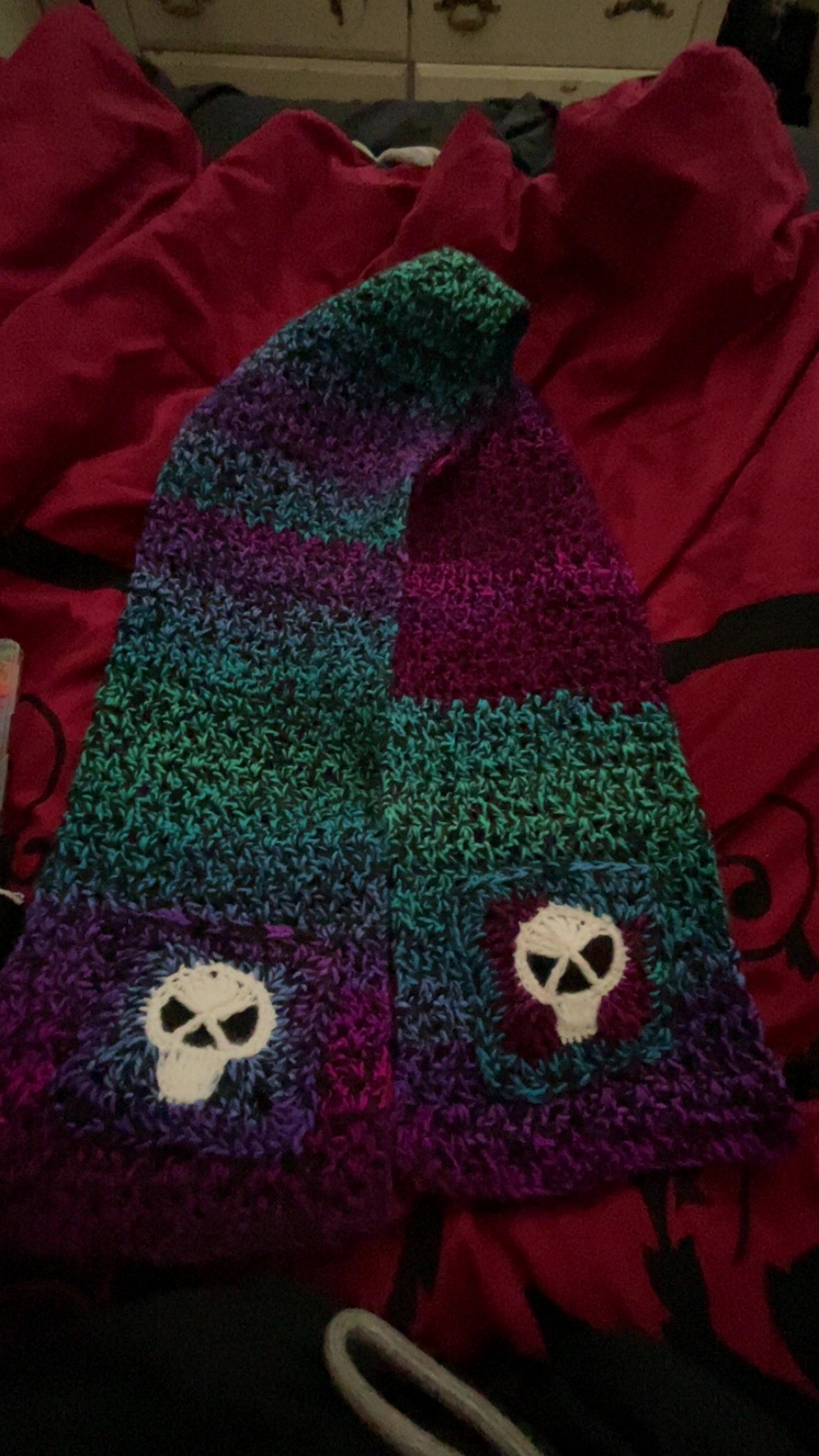 Skull scarf