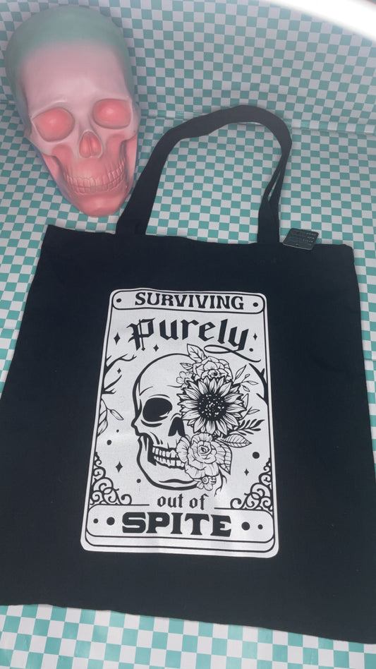 Spite tote bag