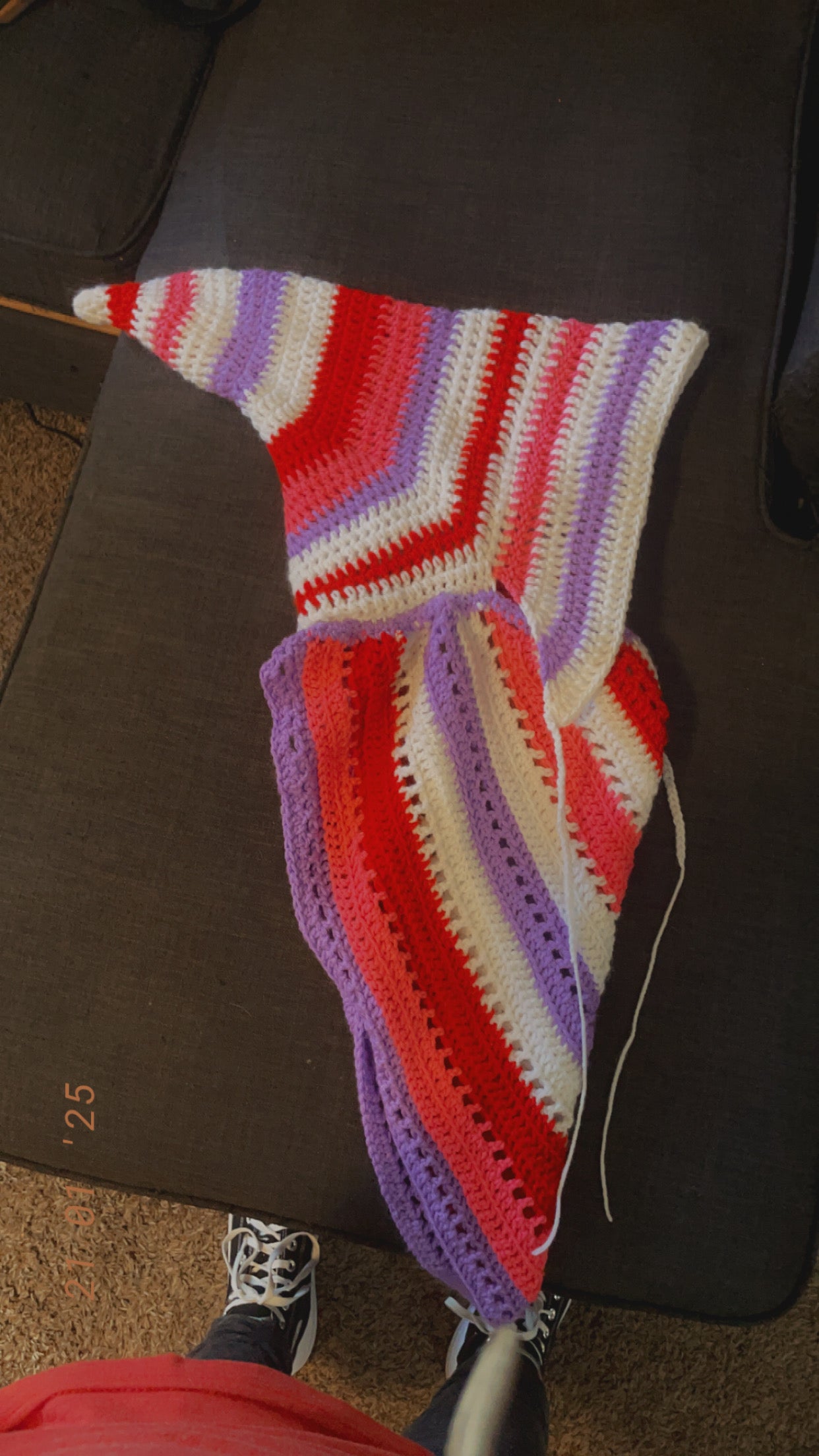 Hooded masked scarf