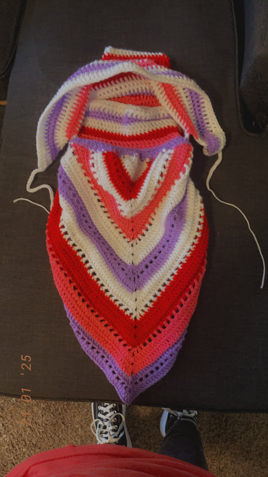 Hooded masked scarf